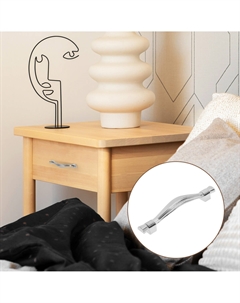 Ручка-скоба rsc018, цинк, м/о 128 мм, цвет хром Cappio