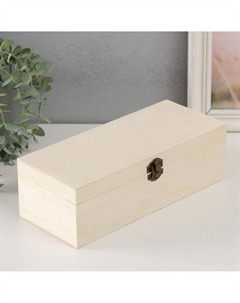 Шкатулка для росписи дерево с делениями Nobrand