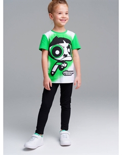 Комплект трикотажный фуфайка футболка брюки леггинсы Playtoday