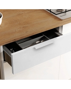 Ручка торцевая rp100sc, l=300 мм, цвет матовый хром, 4 шт. Cappio