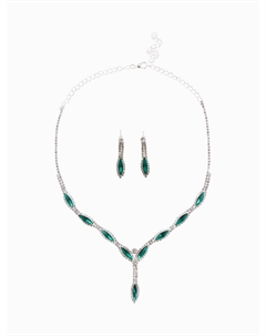 Набор 2 предмета: серьги, колье Qf