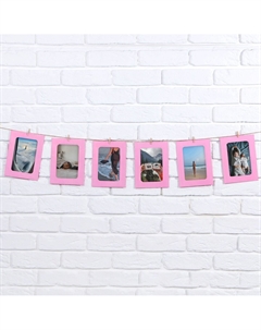 Гирлянда для фотографий с прищепками Страна карнавалия