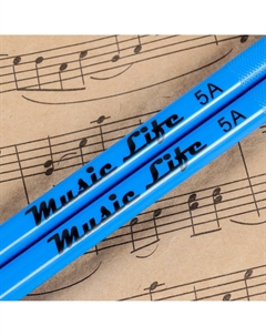 Барабанные палочки, 5a, нейлон, синие Music life