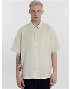 Рубашка мужская в молочно-белом цвете Mark formelle