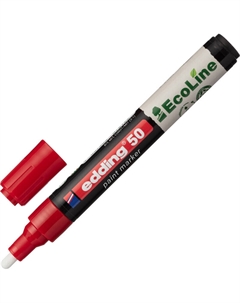 Маркер промышленный лаковый на водной основе красный 2-3 мм (4-50-002) Edding