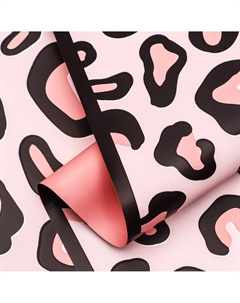 Пленка двухсторонняя, 57см*10м розовый Upak land