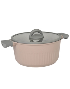 Кастрюля литая 4,2л стеклянная крышка Kukmara