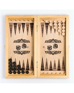 Нарды деревянные большие, настольная игра Take it easy