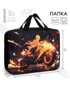 Папка для труда, а4, текстильная, 35×27×7 см Artfox study