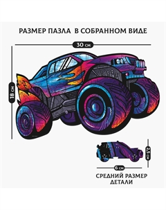 Пазл деревянный фигурный Puzzle