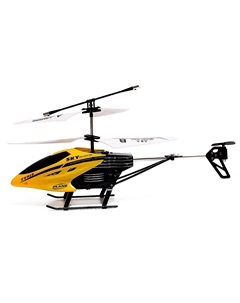Вертолет радиоуправляемый pro, заряжается от usb, цвет желтый Автоград