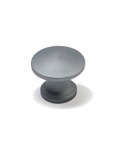 Ручка-кнопка rk148, d=24 мм, цвет графит, 8 шт. Cappio