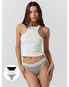 Трусы женские слипы мультипак (3 шт.) Mark formelle