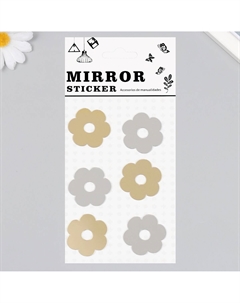 Наклейка интерьерная зеркальная Nobrand