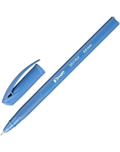 Ручка шариковая неавтоматическая Sky Fly синяя (толщина линии 0.5 мм) Комус
