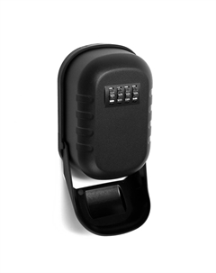 Сейф-ключница кодовая тундра, металлическая, с защитной крышкой, черный Tundra