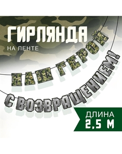 Гирлянда на ленте Страна карнавалия