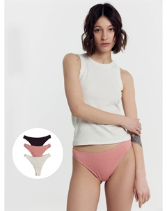 Трусы женские бразилиана мультипак (3 шт.) Mark formelle