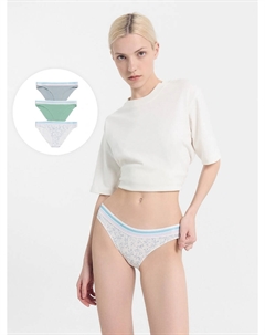 Трусы женские слипы мультипак (3 шт.) Mark formelle