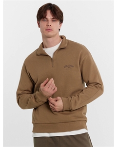 Толстовка мужская бежевая с печатью Mark formelle