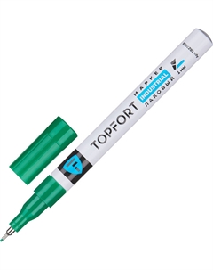 Маркер промышленный лаковый ZP1103 зеленый 1 мм (1827858) Topfort
