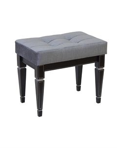 Банкетка Васко В 97Н венге/серебро Мебелик