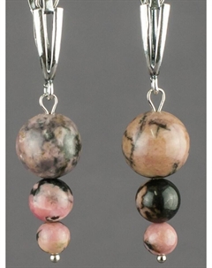 Серьги Бусики-колечки