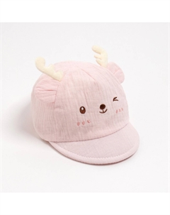 Кепка детская, размер 40-42, розовая Minaku