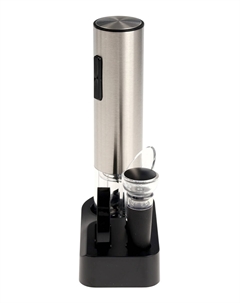 Набор сомелье lsh-09, пробка, аэратор, штопор, подставка, металл, от акб Windigo