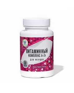 Витаминный комплекс a-zn для женщин, 30 таблеток Vitamuno