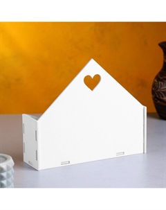 Кашпо деревянное 21×6×18 см конверт Дарим красиво