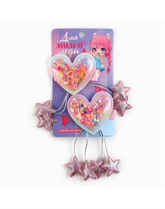 Заколки для волос с шейкером Art beauty