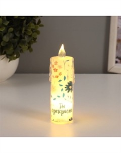 Светодиодная свеча, ночник led Risalux