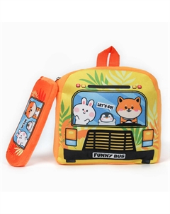 Рюкзак детский плюшевый с пеналом Milo toys