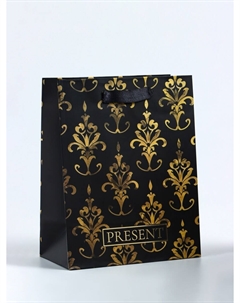 Пакет подарочный вертикальный Upak land