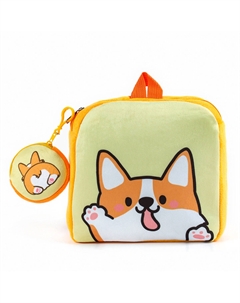 Рюкзак детский плюшевый с кошельком Milo toys