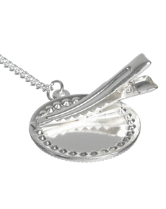 Соска - пустышка силиконовая ортодонтическая m&b juicy, от 6 мес., с колпачком, держатель - цепочка, розовая, со стразами Mum&baby