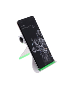 Подставка для телефона luazon, складная, усиленная, регулируемая высота, бело/зеленая Luazon home
