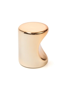 Ручка-кнопка рк102, d=18 мм, пластик, цвет золото, 8 шт. Cappio