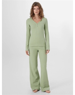 Комплект домашний женский зеленый Mark formelle