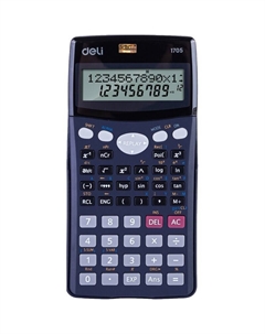 Калькулятор научный E1705 10+2-разрядный 240 функций 157х77х20 мм (подходит для ЕГЭ) Deli