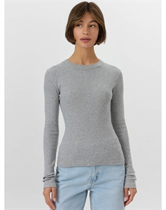 Лонгслив женский серый Mark formelle