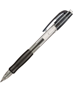 Ручка гелевая автоматическая Arris черная (толщина линии 0.35 мм) Deli