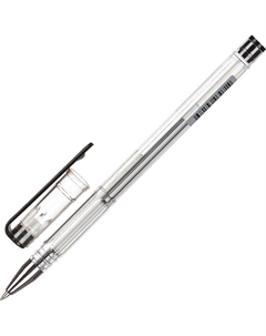 Ручка гелевая неавтоматическая Economy Omega черная (толщина линии 0.5 мм) Attache