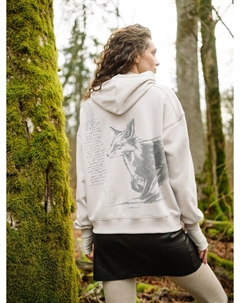 Худи женское бежевое из коллекции Mark formelle