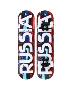 Скейтборд подростковый, russia 62×16 см, колеса pvc, пластиковая рама Onlitop