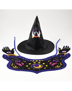 Карнавальный набор на хэллоуин Волшебная маска