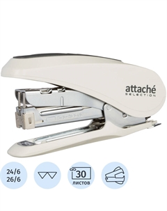 Степлер MSW2430 до 30 листов белый энергосберегающий Attache selection