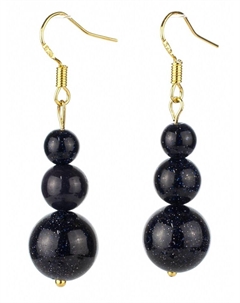 Серьги Бусики-колечки