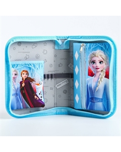 Пенал каркасный, 1 секция, 14×21×4 см, откидной карман, тканевый Disney